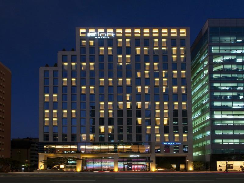 Hotel Aloft Seoul Gangnam Exterior foto